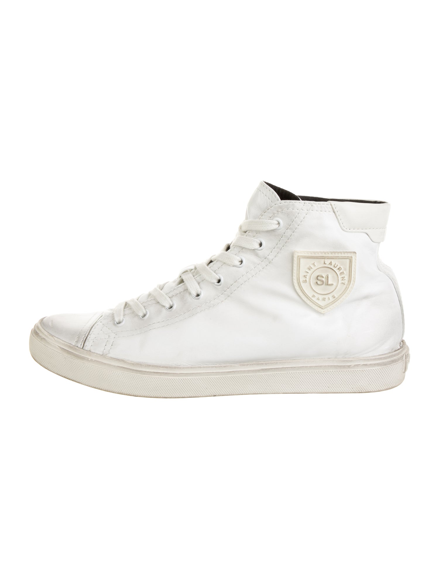 Saint Laurent Leather Sneakers